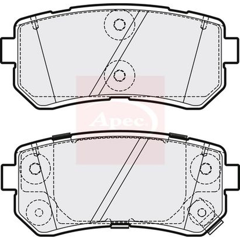 Apec Brake Pad Set