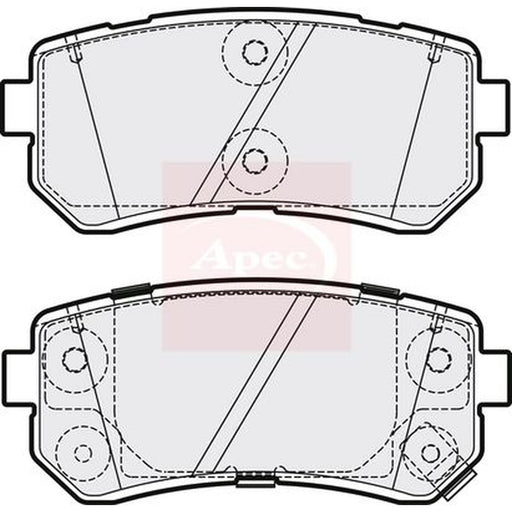 Apec Brake Pad Set