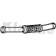 Klarius Exhaust Pipe OD fits Saab 9-3 1998-2003 2.0 2.3