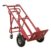 Sealey Sack Truck 3-in-1 with Pneumatic Tyres 250kg Capacity CST989 Sealey - Dynamic Drive