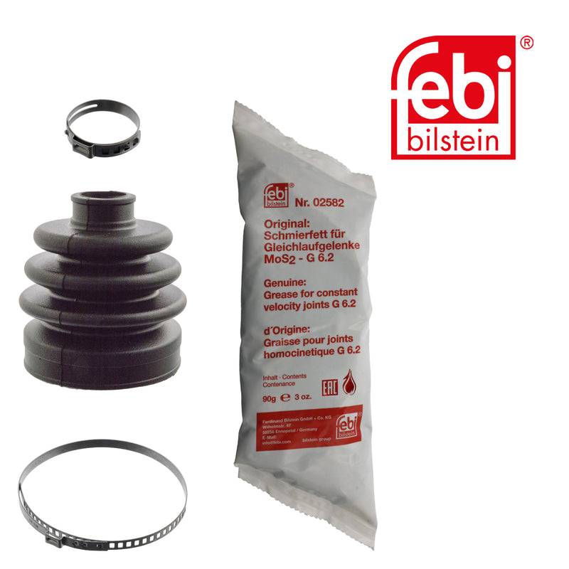 Febi Drive Shaft Bellow Kit Wheel Side Rubber 17082