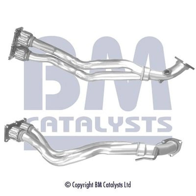 BM Catalysts Exhaust Pipe OD fits VW Transporter 1990-2003 2.5