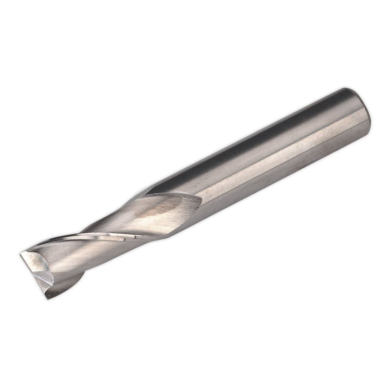 Sealey HSS End Mill12mm 2 Flute SM2502EM12 Sealey - Dynamic Drive