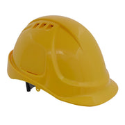 Worksafe Safety Helmet - Vented (Yellow) 502Y Worksafe - Dynamic Drive