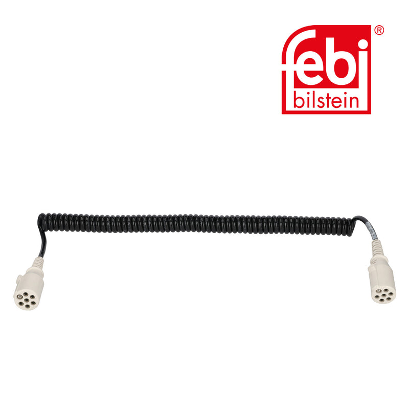 Febi Coiled Cable 7 Connectors 24V PU (Polyurethane) 171800