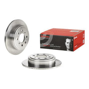 Brembo 2 x Solid Rear Brake Discs 08.9605.10-x2