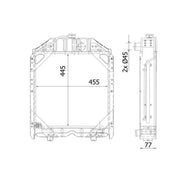 Mahle Engine Radiator fits Case Ih Jx-Series 2007-2008
