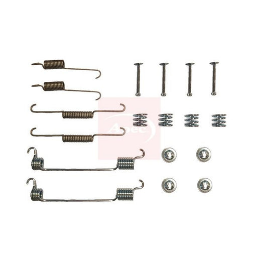 Apec Brake Shoe Accessory Kit Rear fits Nissan Micra II 1992-2003 1.0 1.3 1.4