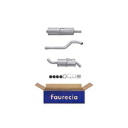 Hella End Silencer Rear fits Renault Espace 1996-2002 1.9 2.2