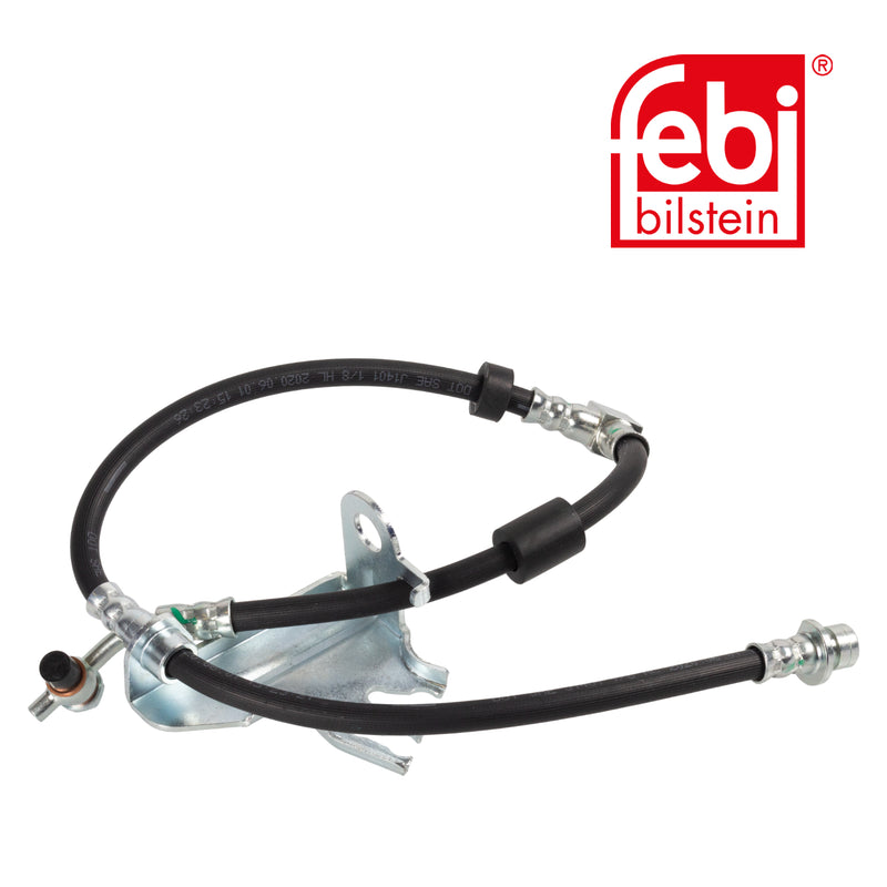 Febi Brake Hydraulic Hose Line Front Right 172395