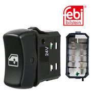 Febi Electric Window Switch Control Passenger Side 8 Pin 172426