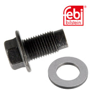 Febi Oil Sump Screw Plug Steel 172445