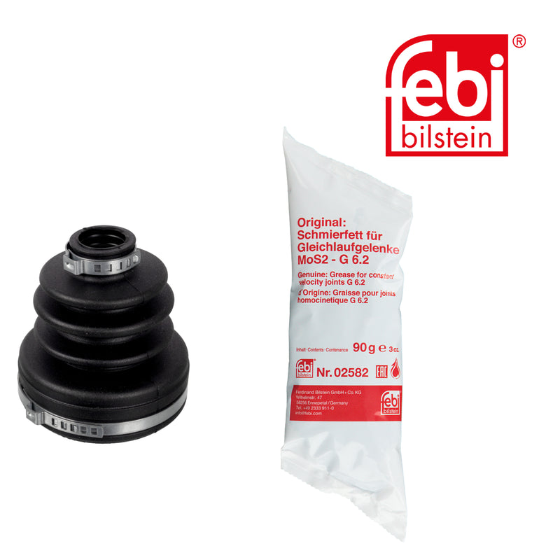 Febi Drive Shaft Bellow Kit Front Rubber 172820