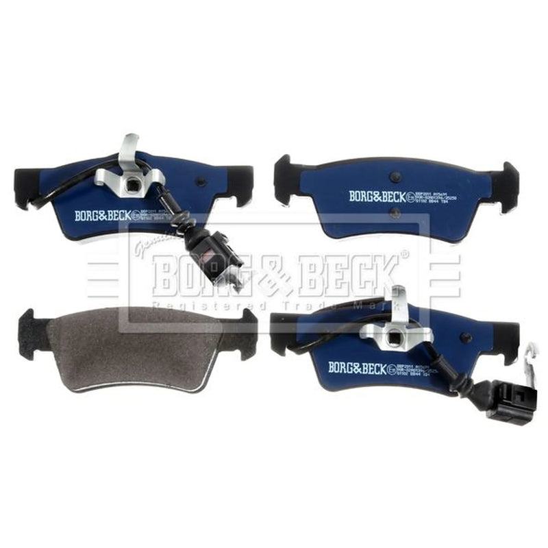 Borg & Beck Front & Rear Brake Discs & Pads fits VW Touareg 2003-2010 2.5
