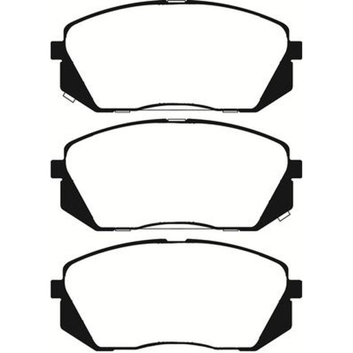 Abtex Front Brake Pad Set fits Hyundai I40 I 2012-2019 1.6 1.7 2.0