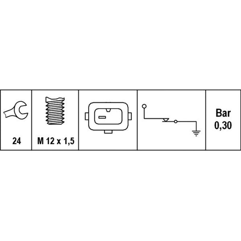 Hella Oil Pressure Sensor Switch