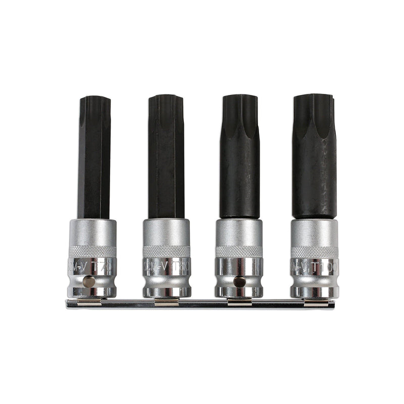 Laser Tamperproof Star Bit Set 1/2"D 6425 Laser - Dynamic Drive