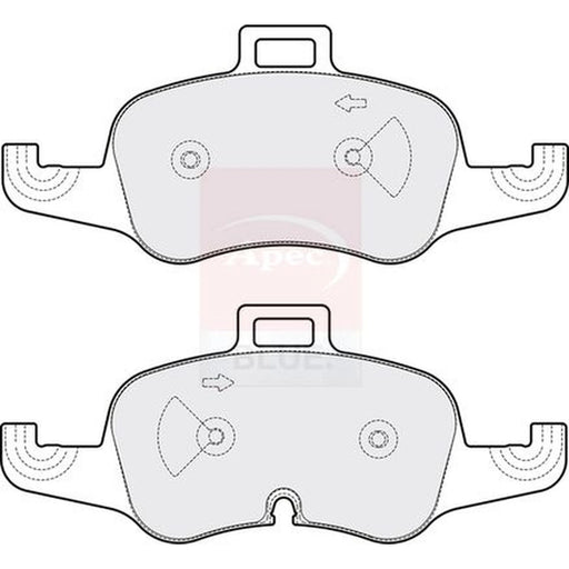 Apec Front Brake Pad Set PD3771
