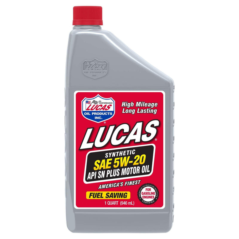 Lucas Oil Synthetic 5W20 Motor Oil 1 Litre 10082 Lucas Oil - Dynamic Drive