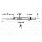 Valeo Diesel Engine Glow Plug 345252