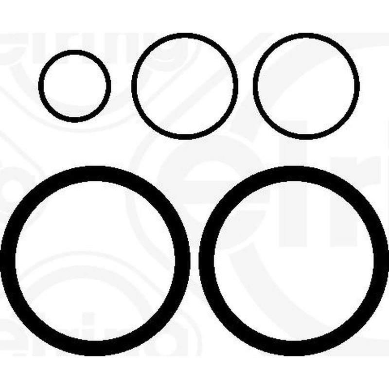 Elring Cylinder Head Gasket Kit fits Volvo F16 1987-1995