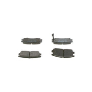 Bosch Front & Rear Pads fits Mitsubishi Pajero/Shogun 1997-1999 3.5