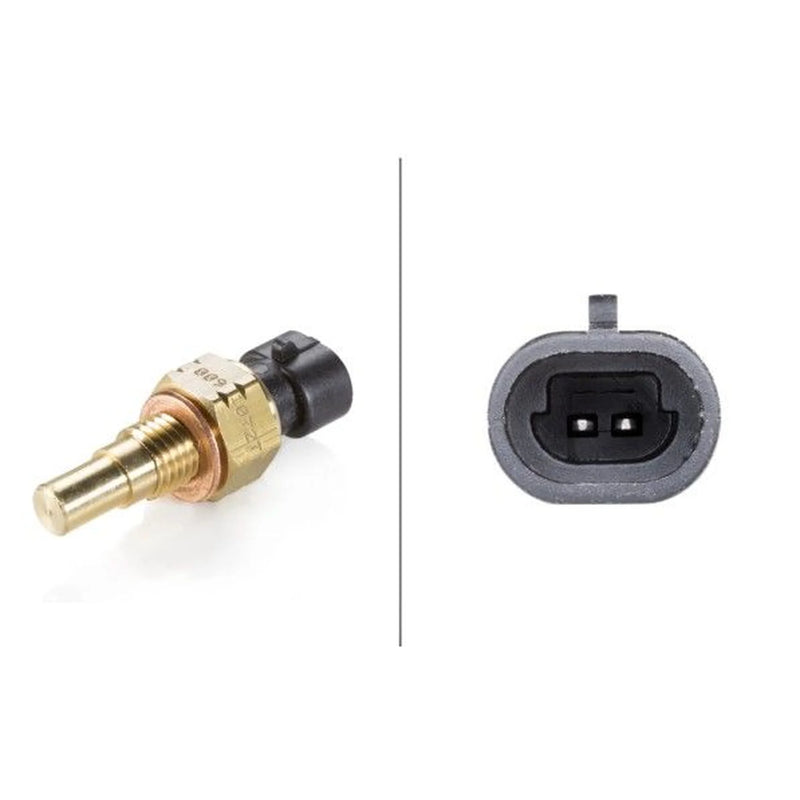 Hella Coolant Temperature Sensor Right fits Chevrolet Aveo / Kalos 2003-2013 1.4