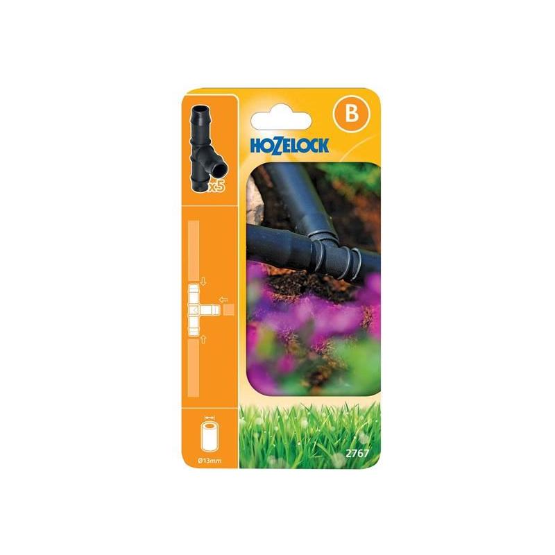 Hozelock 2767 T-Piece 13mm (Pack 5) Hozelock - NN4 Online