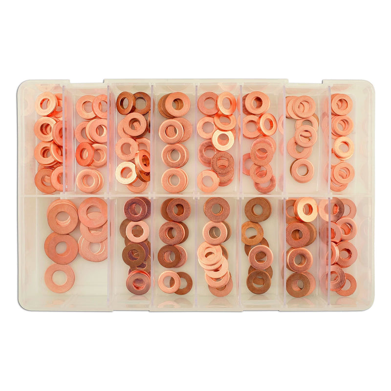 Tool Connection Assorted Common Rail Diesel Injectors Washers 150pc 34999 Tool Connection - Dynamic Drive