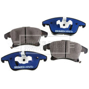 Borg & Beck Front & Rear Brake Discs & Pads fits Ford Mondeo V Turnier 2015-2022