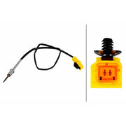 Hella Exhaust Gas Temperature Sensor before exhaust turbo fits Nissan Qashqai +2