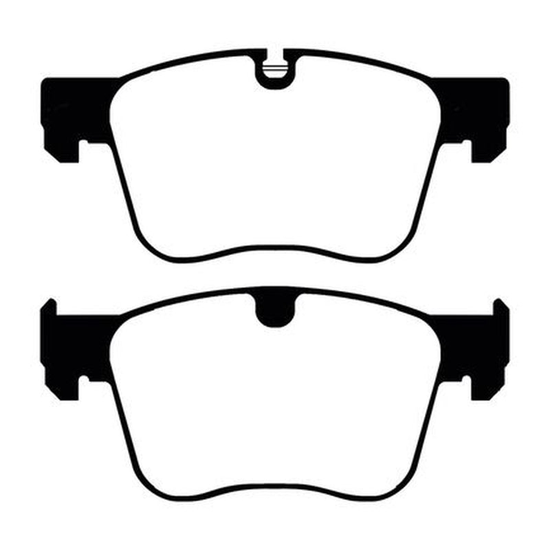 Abtex Front Brake Pad Set fits Citroën C4 Grand Picasso II 2013-2018 1.2 1.6 2.0