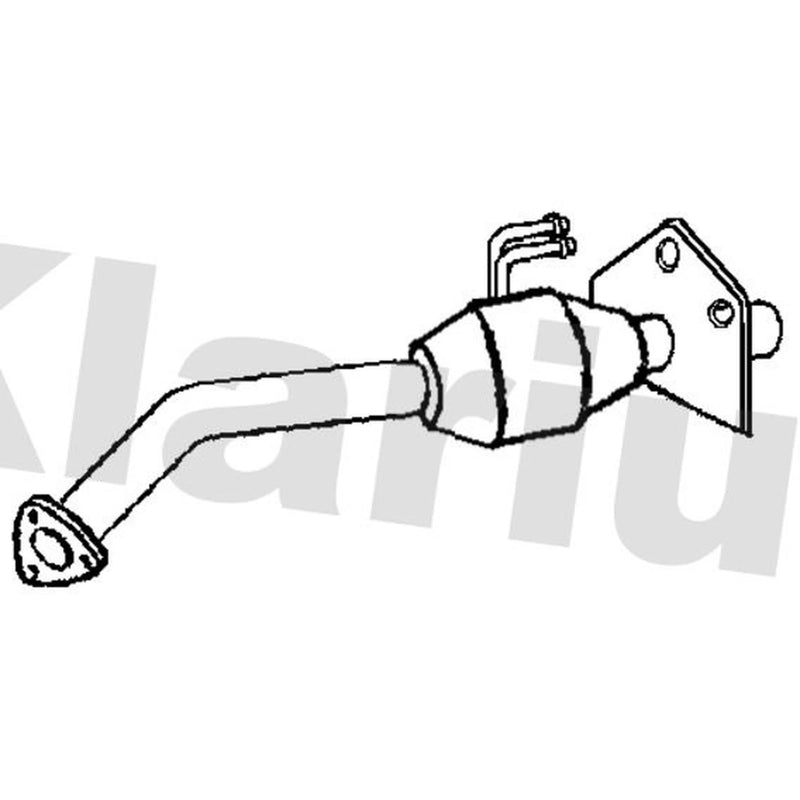 Klarius Exhaust Pipe OD fits Honda Civic VIII 2006-2012