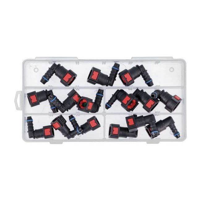 Connect Assorted 90 Angled AdBlue Quick Connectors 15pc 34228 Tool Connection - Dynamic Drive