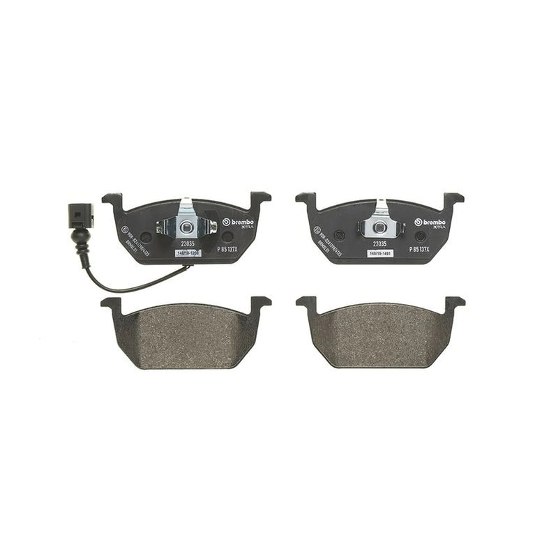 Brembo 4 x Front Brake Pad Set fits Audi A3 2012-2020 1.2 1.4 1.6 2.0