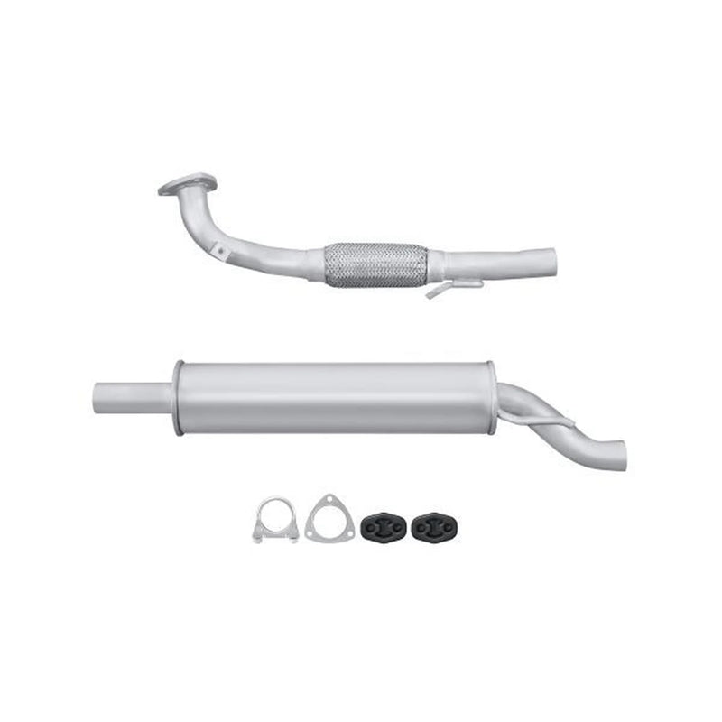 Hella Front Silencer Front fits Skoda Fabia I 2001-2008 1.2
