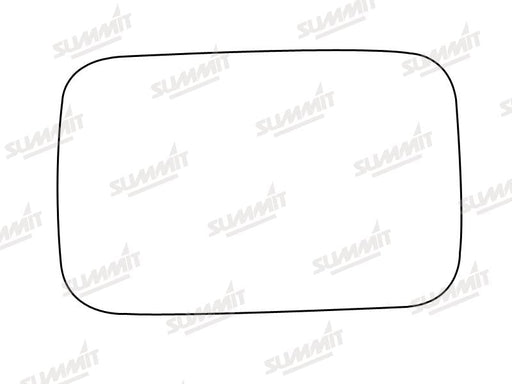 Summit Stick-On Anti Dazzle Mirror Glass fits BMW 5 LHS RHS Summit - Bars 4 Cars
