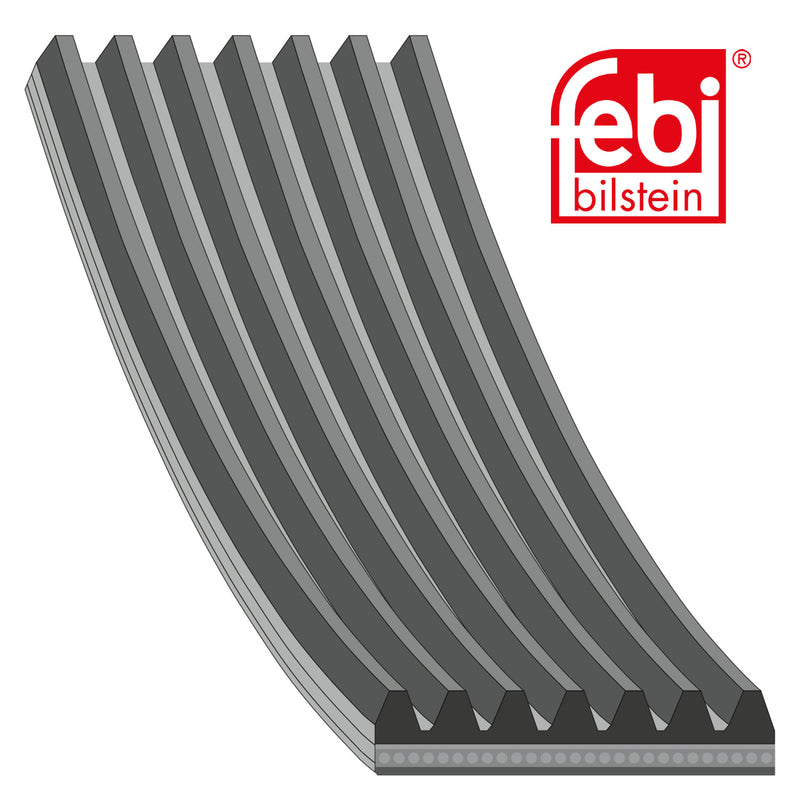 Febi Multi V-Ribbed Drive Belt 176707