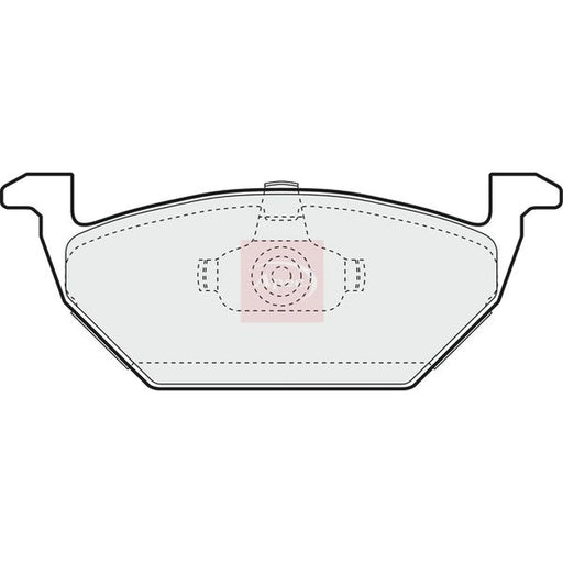 Apec Front Brake Pad Set PAD966