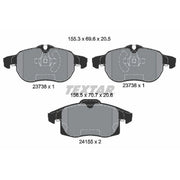 Textar Front Brake Pad Set 2415501