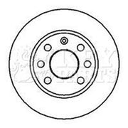 Key Parts Front Brake Vented Discs & Pads fits Chevrolet Spark 2010 on 1.0 1.2