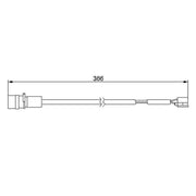 Bosch Brake Pad Wear Sensor Rear fits Porsche 944 1981-1988 2.5
