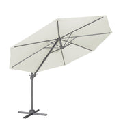 Dellonda Cantilever Parasol with 360 Rotation, Tilt & Cover 3m - Cream Dellonda - Dynamic Drive