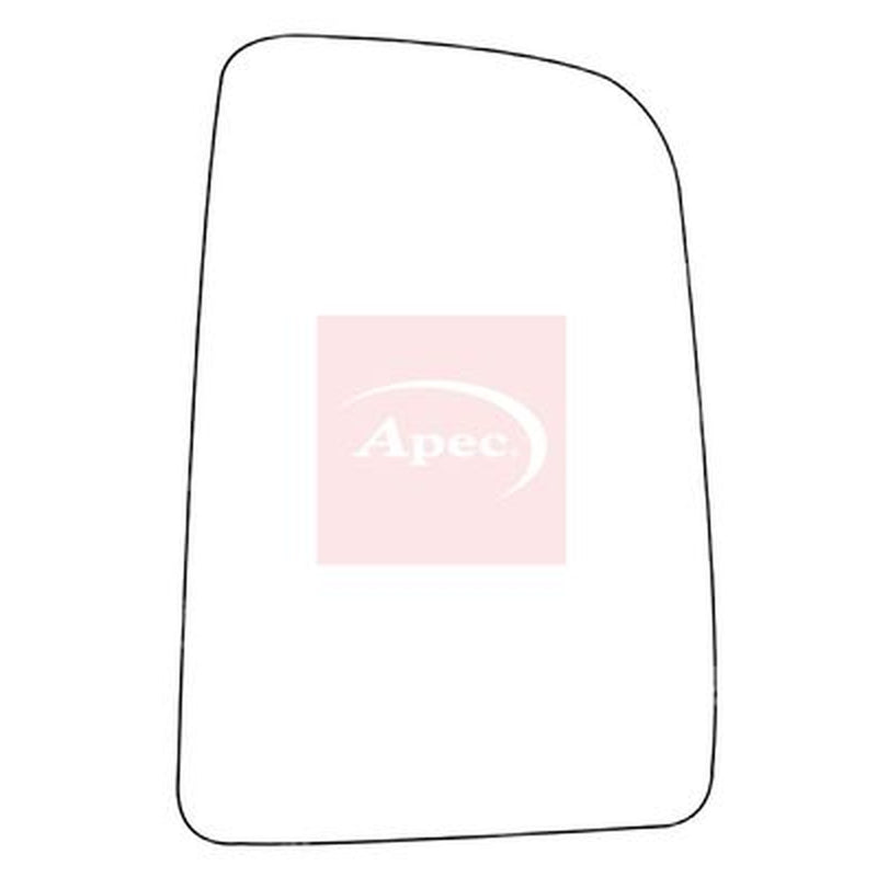 Apec Exterior Wing Mirror Glass Right fits Mercedes-Benz Sprinter 3,5-T