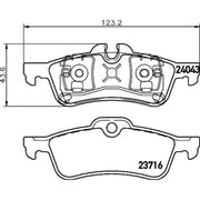 Mintex Front & Rear Pads fits Mini Mini 2012-2013