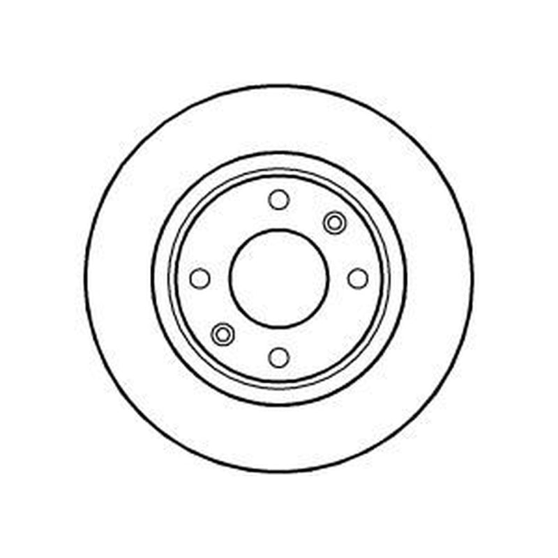 Abtex Front & Rear Brake Discs & Pads fits Peugeot 206 2003-2007 2.0