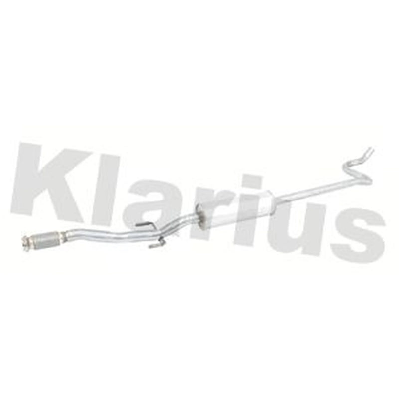 Klarius Box With Centre Pipe Centre fits Citroën C3 II 2009-2016 1.6