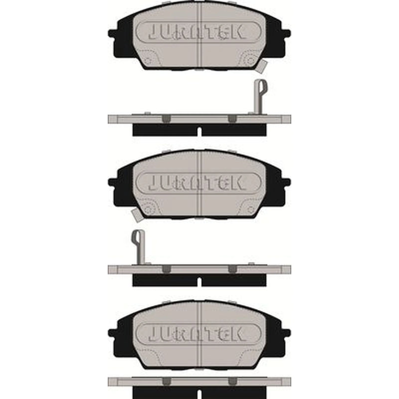 Juratek Front Brake Vented Discs & Pads fits Honda Civic VIII 2006-2012 2.0