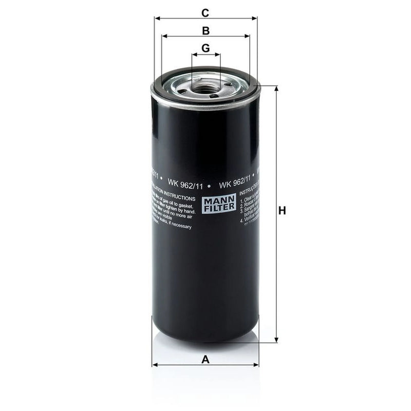 MANN-FILTER Fuel Filter Element