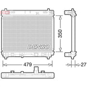 Denso Engine Radiator DRM50058